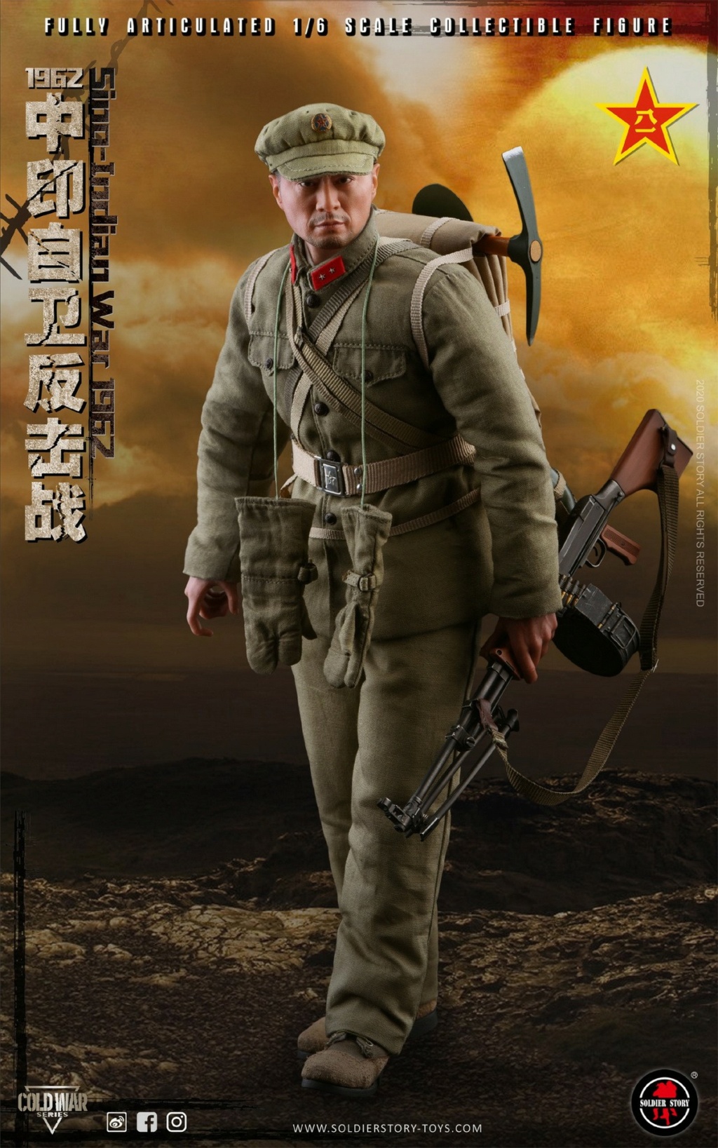 male - NEW PRODUCT: SoldierStory: 1/6 "1962 Sino-Indian Self-Defense Counterattack" Action Figure #SS121 22323510