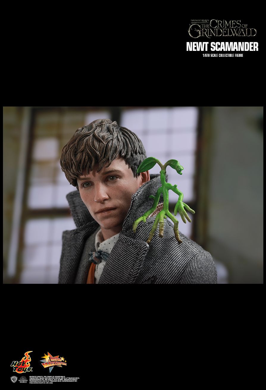 NEW PRODUCT: HOT TOYS: FANTASTIC BEASTS: THE CRIMES OF GRINDELWALD NEWT SCAMANDER 1/6TH SCALE COLLECTIBLE FIGURE 2233