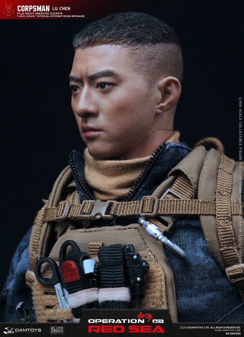 SpecialBattleBrigade - NEW PRODUCT: DAMTOYS: 1/6 Red Sea Action-PLA Marine Corps "蛟龙" Special Battle Brigade Medical Staff Lu Wei DMS009 22335710