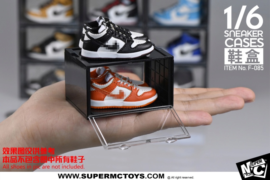 NEW PRODUCT: SUPERMCTOYS: F-085 1/6 shoe box black and white 2 colors 22400910