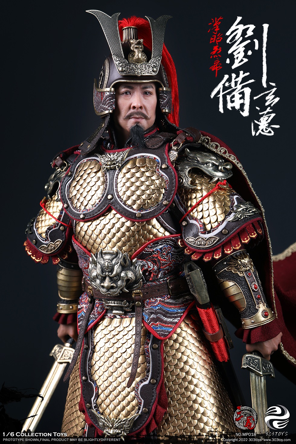 Historical - NEW PRODUCT: 303Toys: 1/6 Three Kingdoms Series-Liu Bei Xuande Pure Copper Standard Edition/Deluxe Edition, Lu Zhanma #MP018/MP019/MP020 22445410