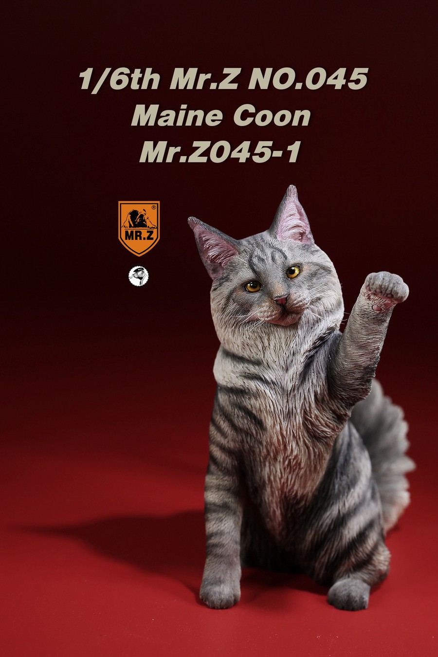 NEW PRODUCT: Mr. Z: 1/6 simulation animal model 45th-Maine Cat 22480010