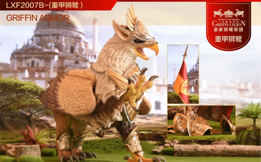 Fantasy - NEW PRODUCT: Lucifer: 1/6 Isabel, the head of the Griffin Knights + holy bird griffon  22522014