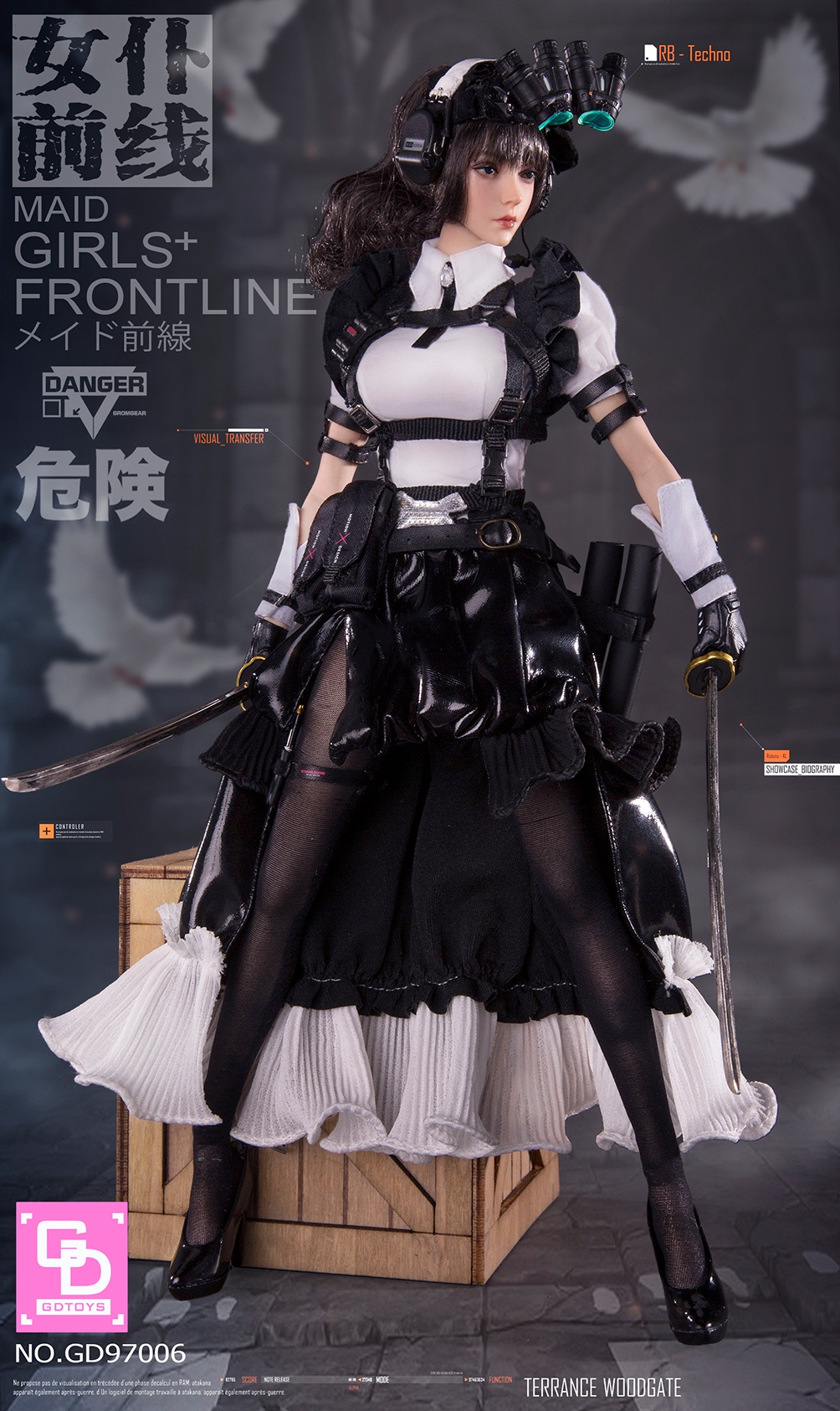NEW PRODUCT: GDTOYS: GD97006 1/6 Scale Maid Girls+ Frontline - YULIA 22563910