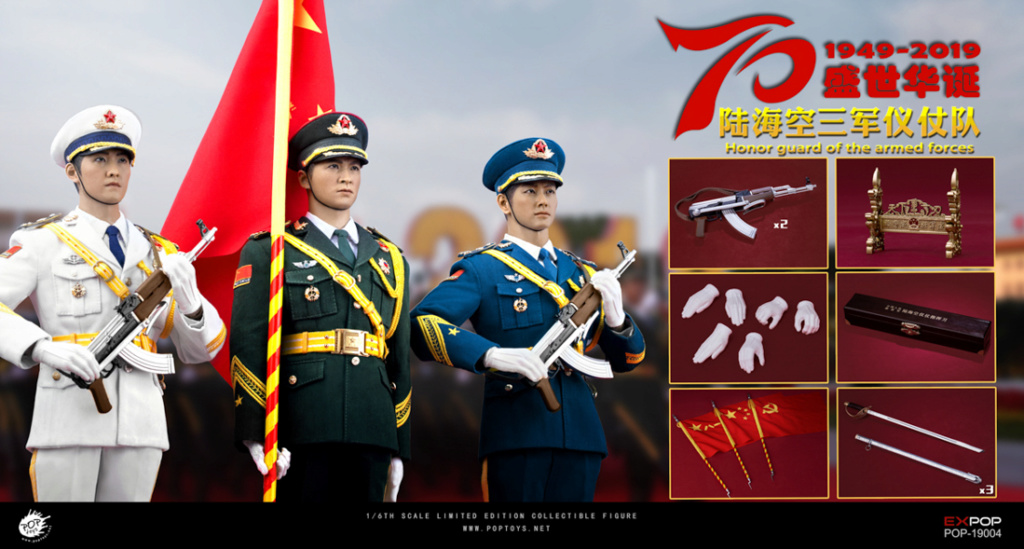 Male - NEW PRODUCT: POPTOYS: 1/6 People's Liberation Army, Navy, and Air Forces Armed Forces - Single Edition & Triple Set 22573810