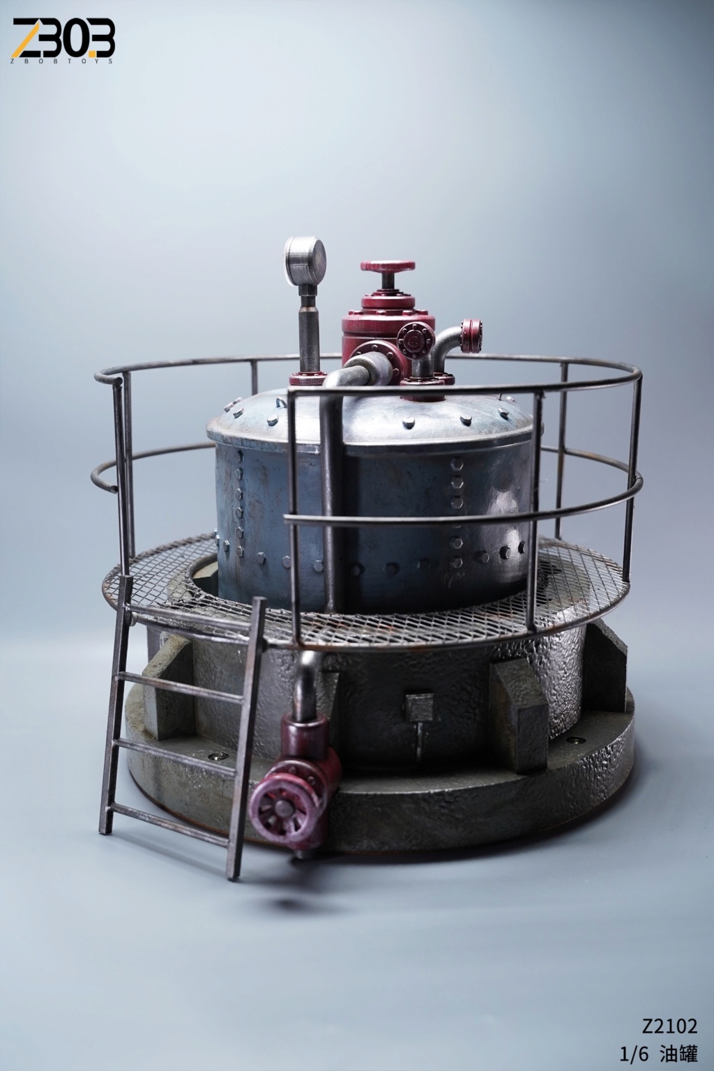 Diorama - NEW PRODUCT: zbobtoys: 1/6 factory boiler scene Z2102 22d99e10