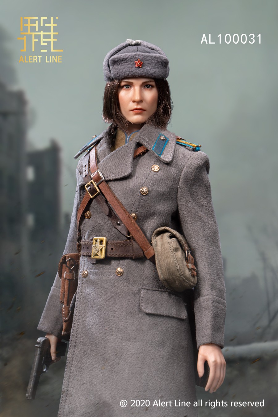 Historical - NEW PRODUCT: Alert Line Boundary Game Model: 1/6 WWII Soviet Army Female Soldier NKVD, Soviet Army Female Medical Soldier #AL100031/32 Price announced 23094510