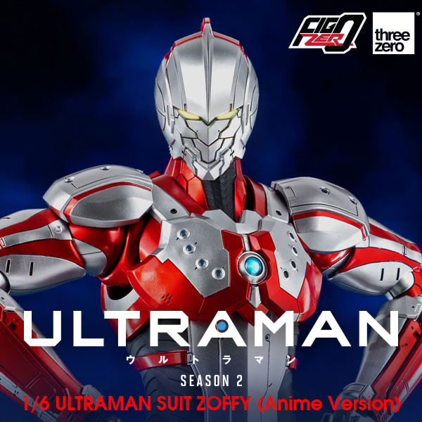 TV - NEW PRODUCT: Threezero: FigZero 1/6 Mobile Ultraman Series Armor Zoffie (Animated Version) Action Figure 23143210