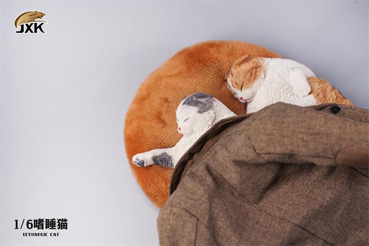 feline - NEW PRODUCT: JXK Studio: 1/6 Sleepy Cat JXK070 Animal Cat Model 23163910