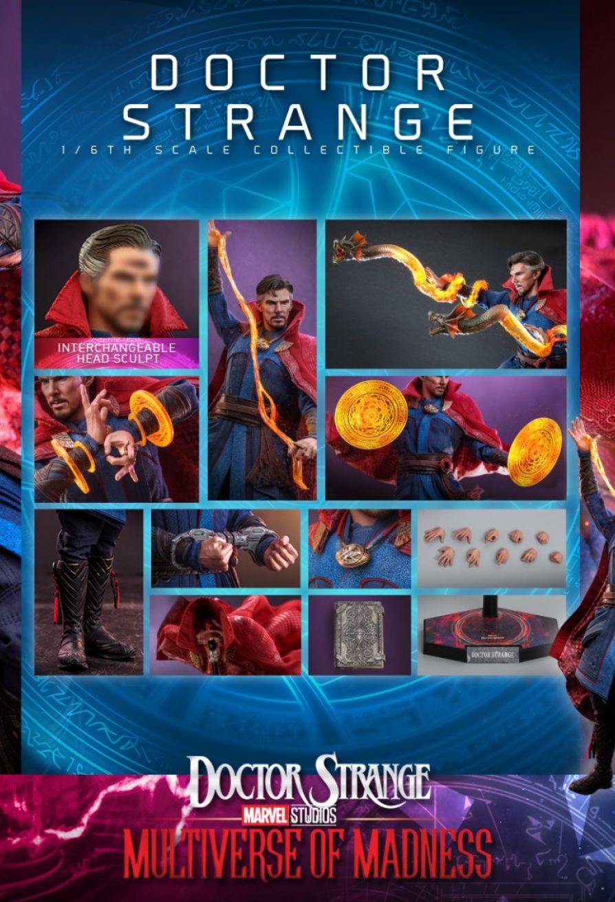 marvel - NEW PRODUCT: HOT TOYS: DOCTOR STRANGE IN THE MULTIVERSE OF MADNESS DOCTOR STRANGE 1/6TH SCALE COLLECTIBLE FIGURE 23172