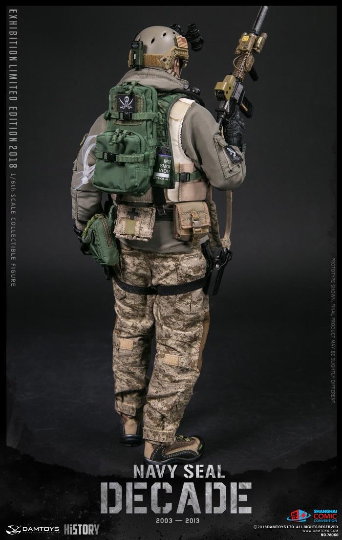 78060 - NEW PRODUCT: Dam Toys 1/6th scale A Decade of Navy Seal 2003-2013 12-inch Military Action Figure 2319