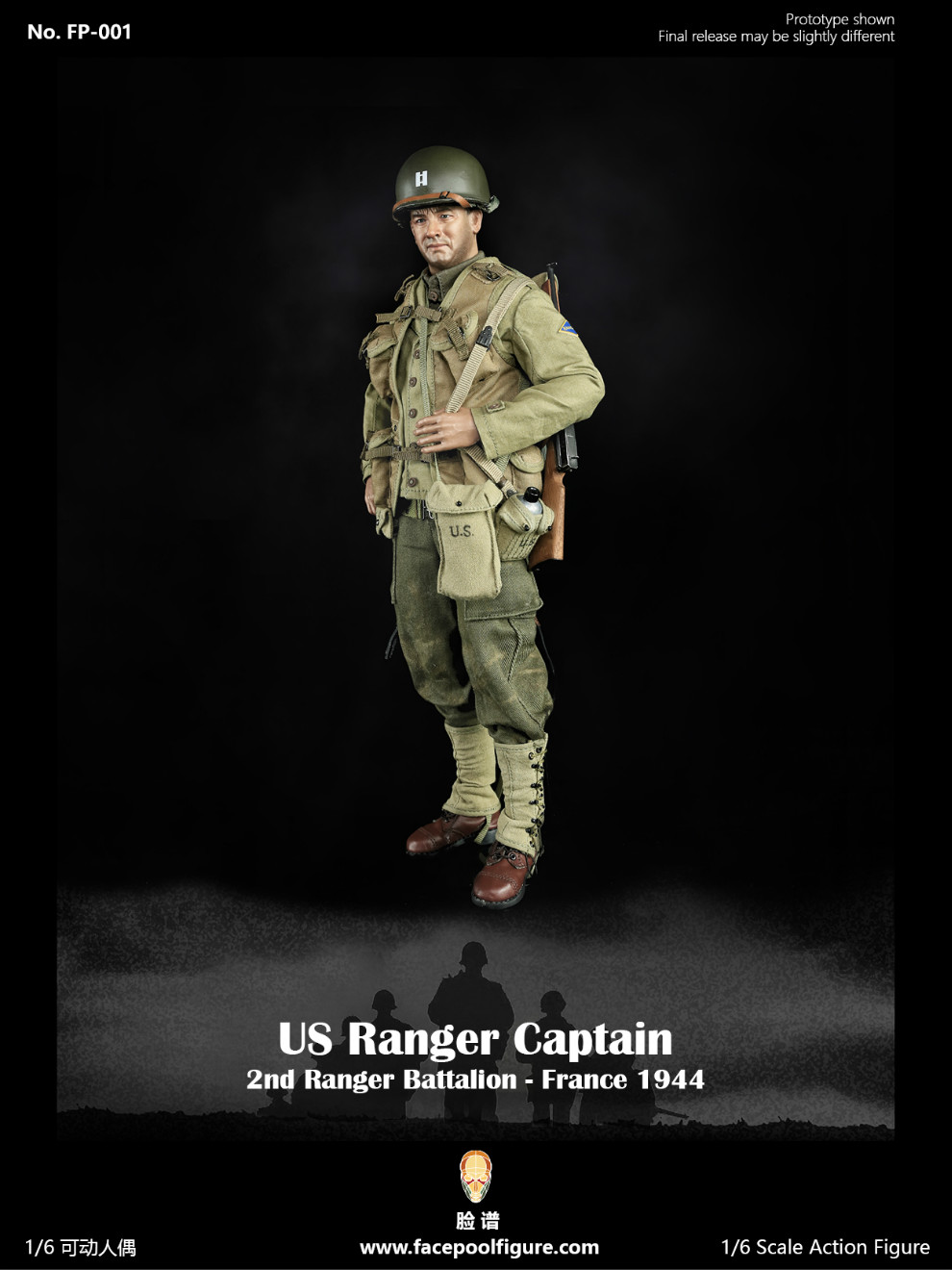 USRanger - NEW PRODUCT: update notice Facepool: 1/6 WWII US RANGER CAPTAIN World War II US Rangers Captain - Anniversary 23223510