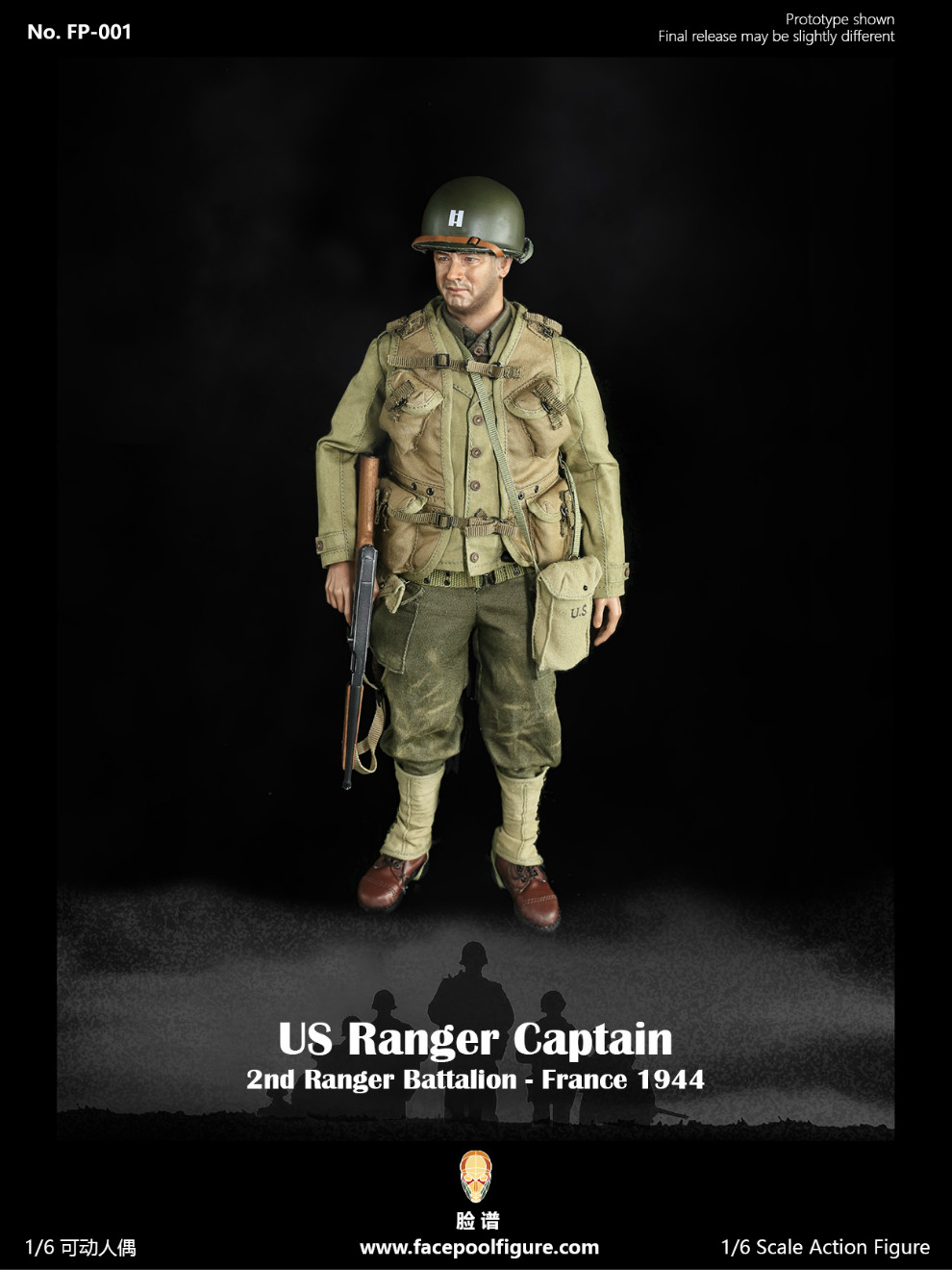 USRanger - NEW PRODUCT: update notice Facepool: 1/6 WWII US RANGER CAPTAIN World War II US Rangers Captain - Anniversary 23223810