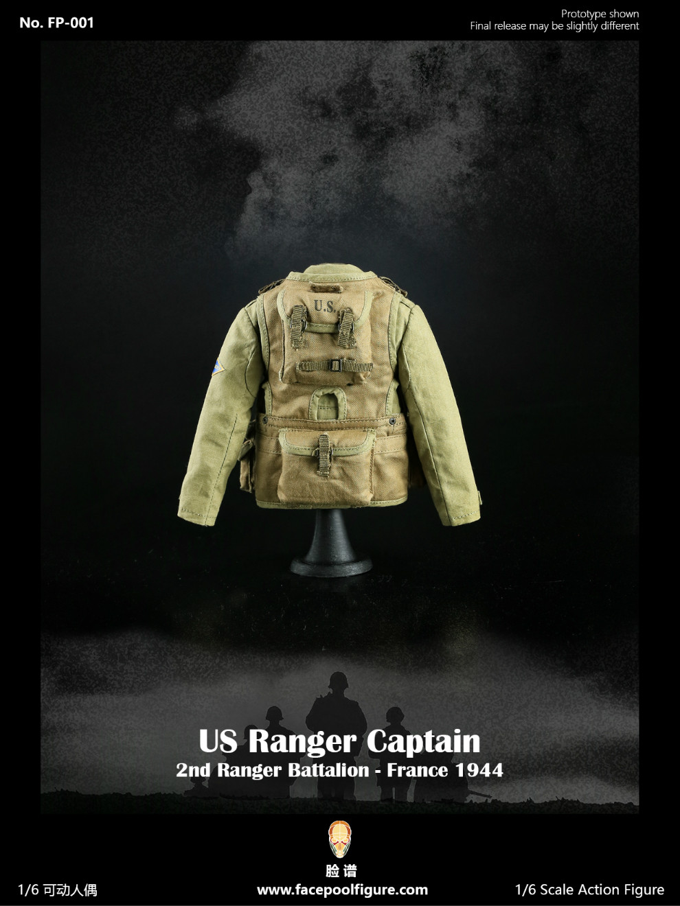 WWII - NEW PRODUCT: update notice Facepool: 1/6 WWII US RANGER CAPTAIN World War II US Rangers Captain - Anniversary 23224211