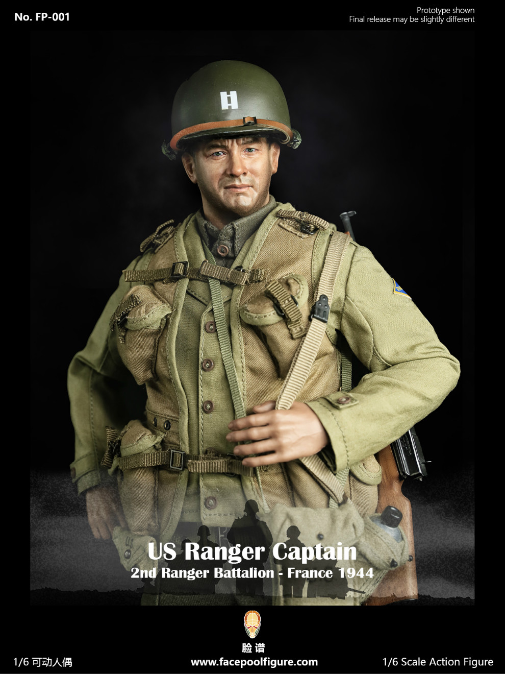 male - NEW PRODUCT: update notice Facepool: 1/6 WWII US RANGER CAPTAIN World War II US Rangers Captain - Anniversary 23233710