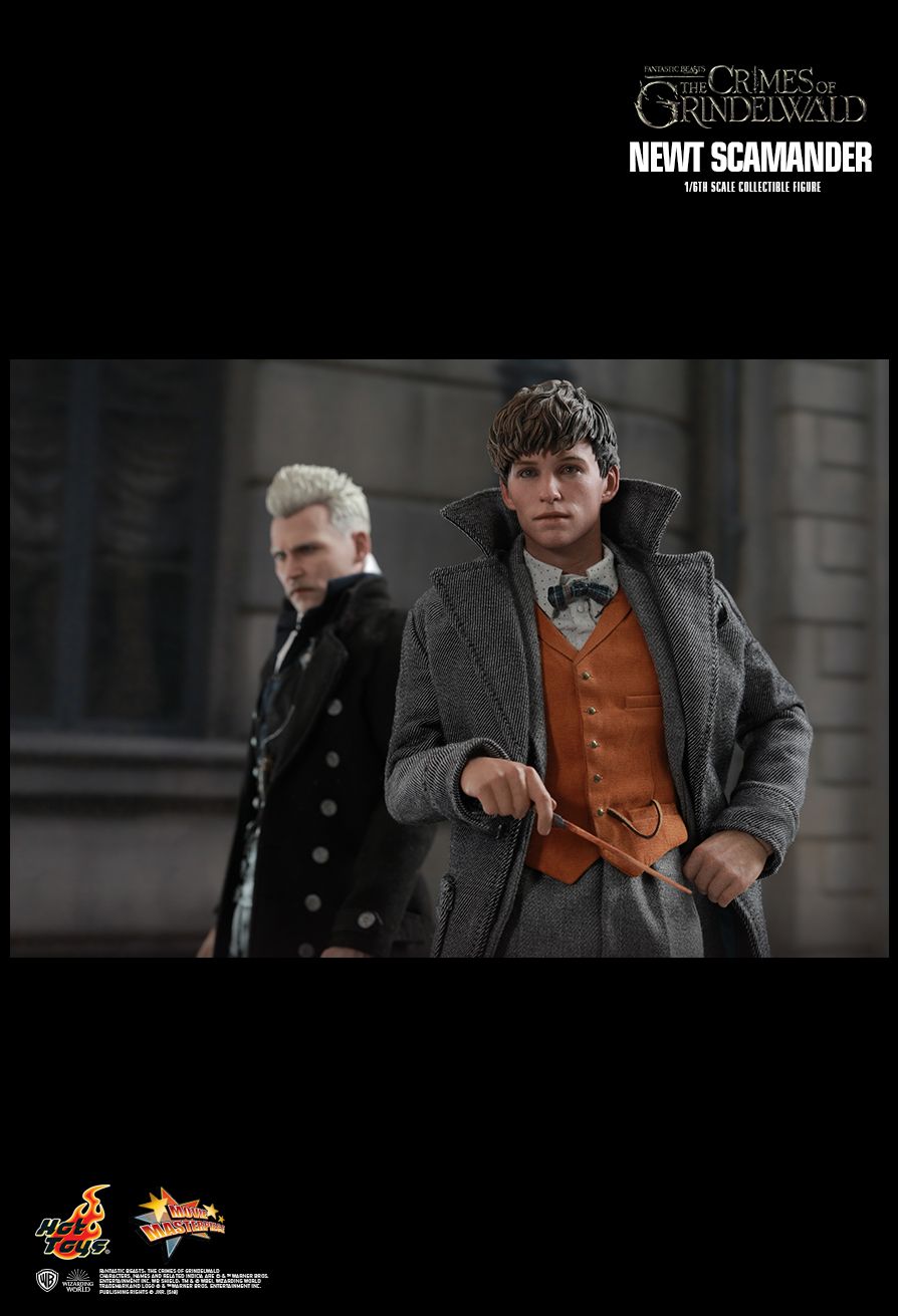 NEW PRODUCT: HOT TOYS: FANTASTIC BEASTS: THE CRIMES OF GRINDELWALD NEWT SCAMANDER 1/6TH SCALE COLLECTIBLE FIGURE 2330