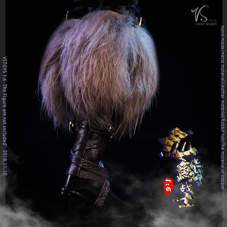 vstoys - NEW PRODUCT: VSTOYS New 1/6 Dragonscale Female Warrior Elevator Kit - Handmade Armor, Pure Copper Armor Leather Rabbit Hair~ 23301110