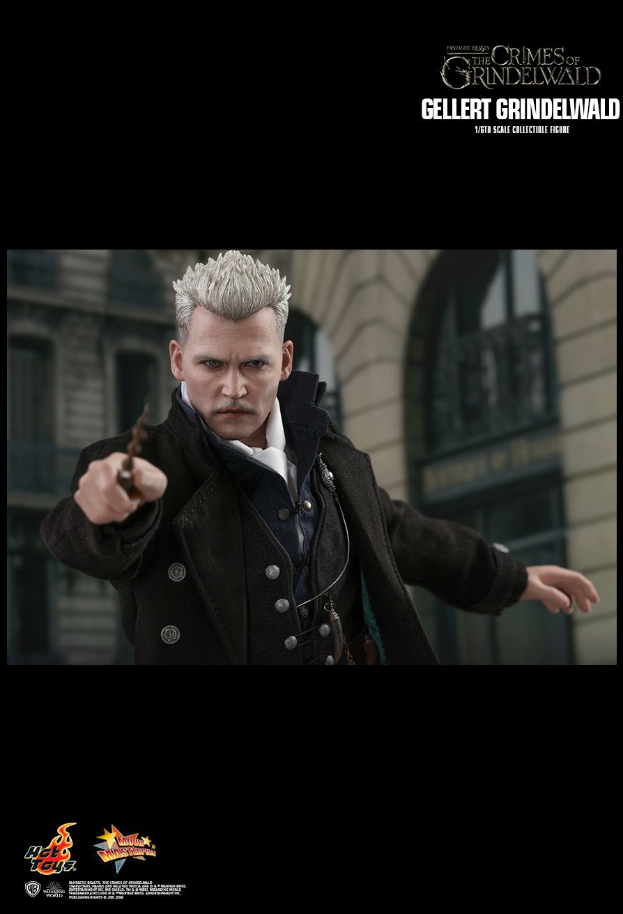 NEW PRODUCT: HOT TOYS: FANTASTIC BEASTS: THE CRIMES OF GRINDELWALD GELLERT GRINDELWALD 1/6TH SCALE COLLECTIBLE FIGURE 2331