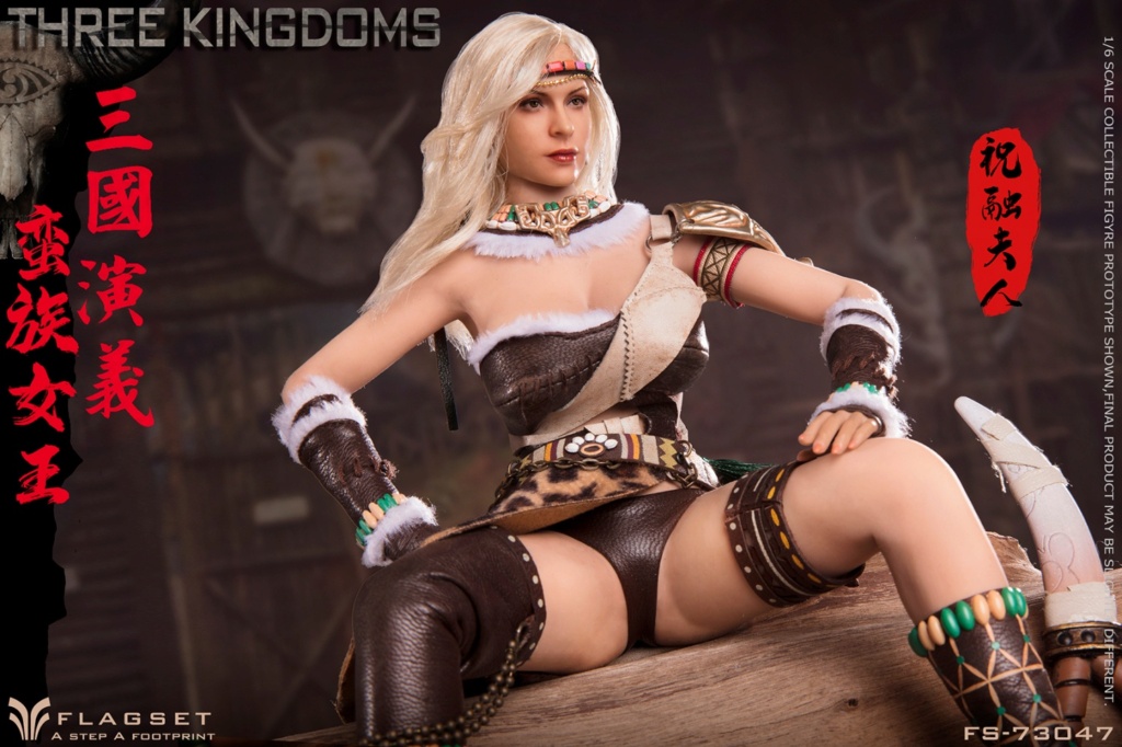 NEW PRODUCT: FLAGSET: 1/6 Three Kingdoms: Southern Barbarian Female General - Zhu Rong #FS-73047 23323311