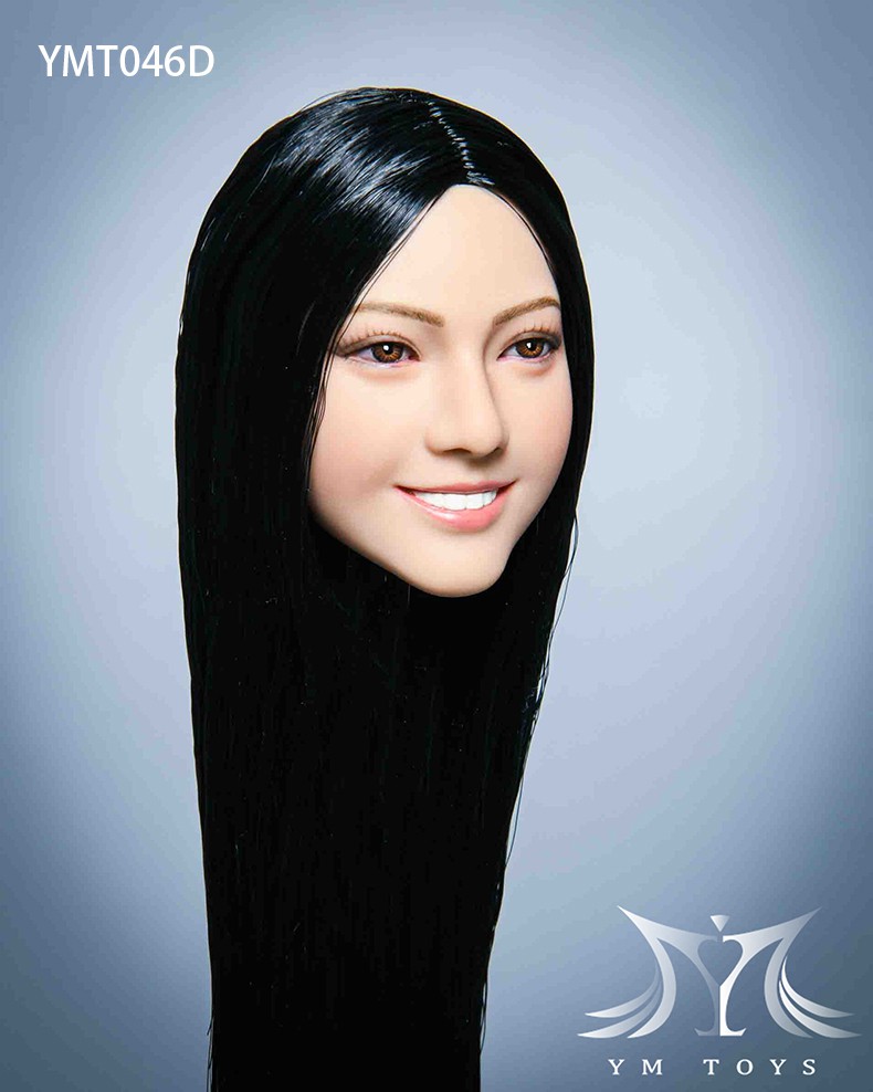female - NEW PRODUCT: YMToys: 1/6 hair transplant female head carving-Maple YMT045, Begonia YMT046 23335911