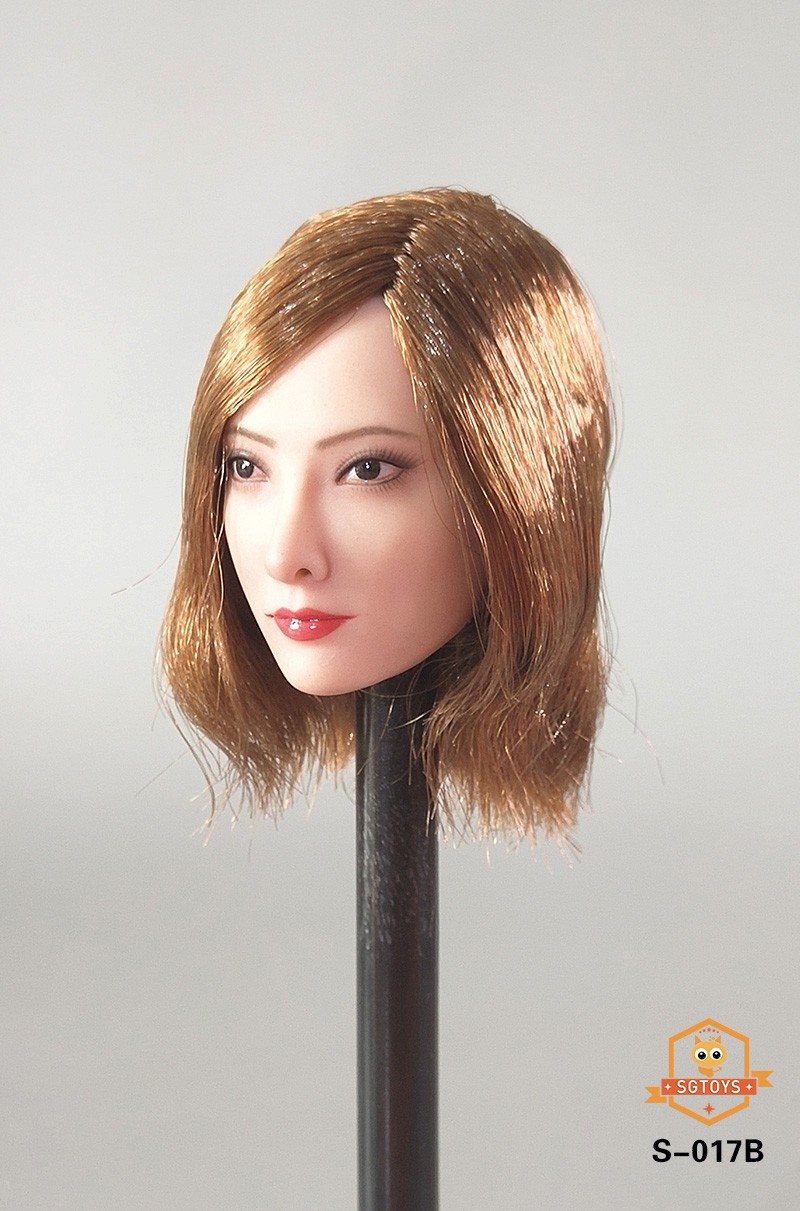 NEW PRODUCT: SGToys: 1/6 Third Female Head Carving S-017#-(A/B/C) 23515110