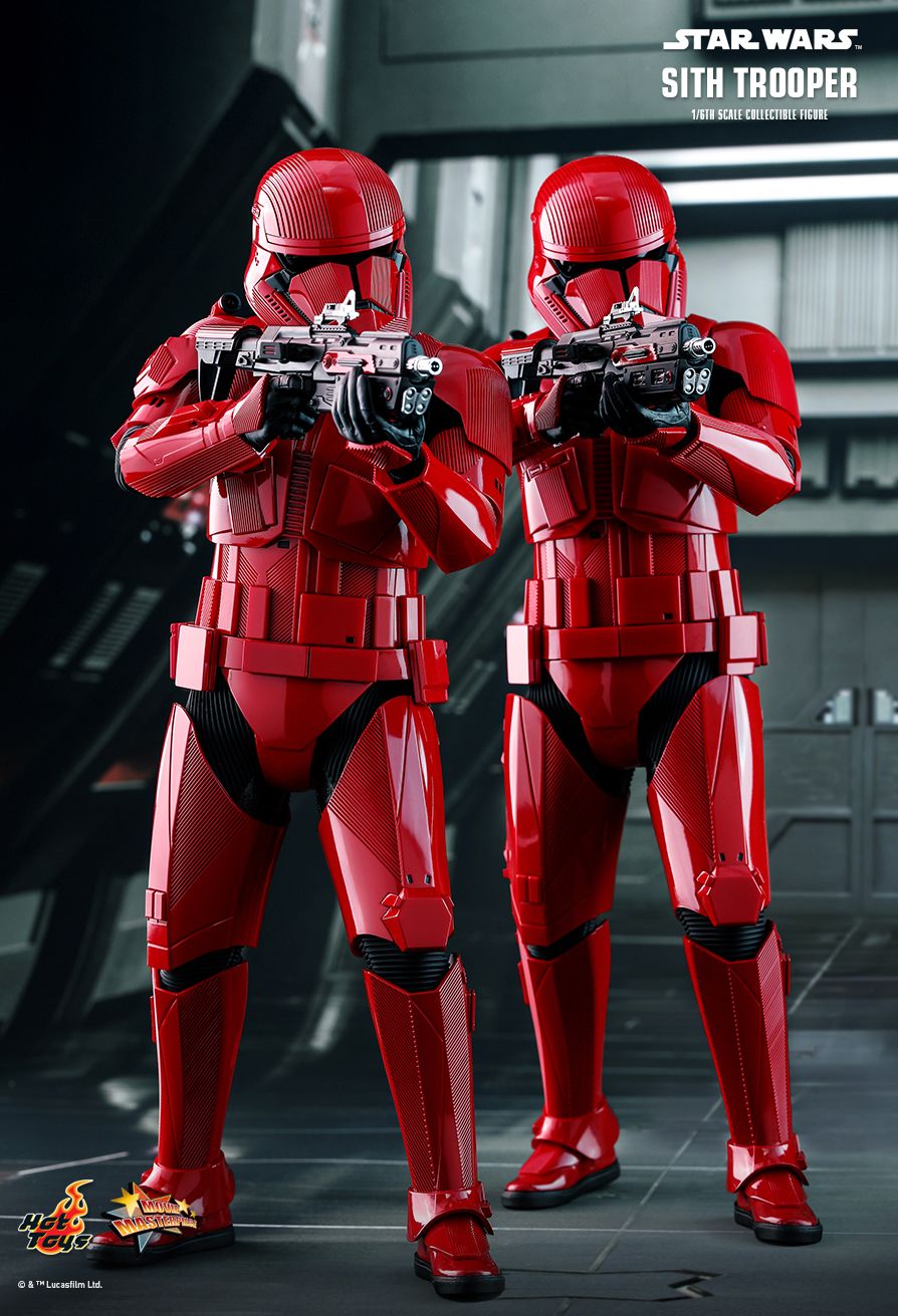 RiseofSkywalker - NEW PRODUCT: HOT TOYS: STAR WARS: THE RISE OF SKYWALKER SITH TROOPER 1/6TH SCALE COLLECTIBLE FIGURE EXCLUSIVE RELEASE 2396