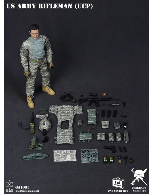 General - NEW PRODUCT: General's Armoury: GA1001 1/6 Scale US ARMY Rifleman (UCP) 24-52814