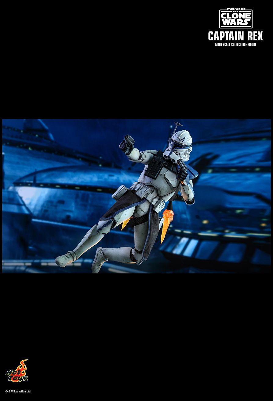 Movie - NEW PRODUCT: HOT TOYS: STAR WARS: THE CLONE WARS CAPTAIN REX 1/6TH SCALE COLLECTIBLE FIGURE 24104