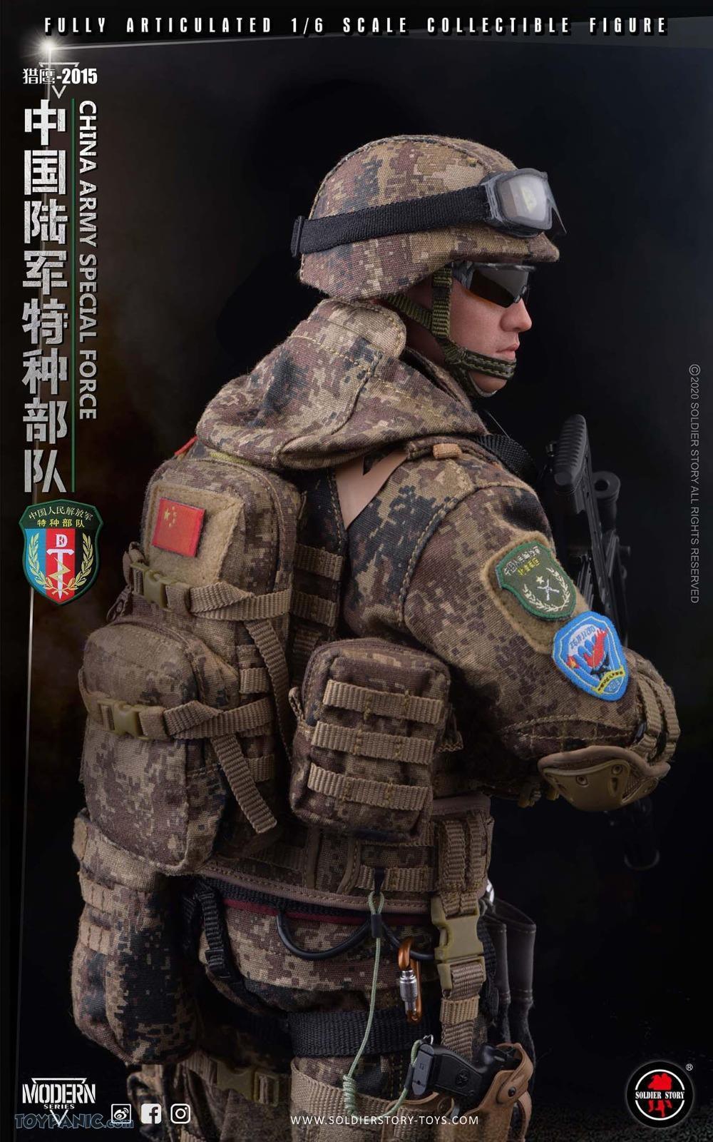 PLA - NEW PRODUCT: Soldier Story: 1/6 PLA Army Special Force Falcon 2015 Collectible Action Figure (SS-119) 24220221