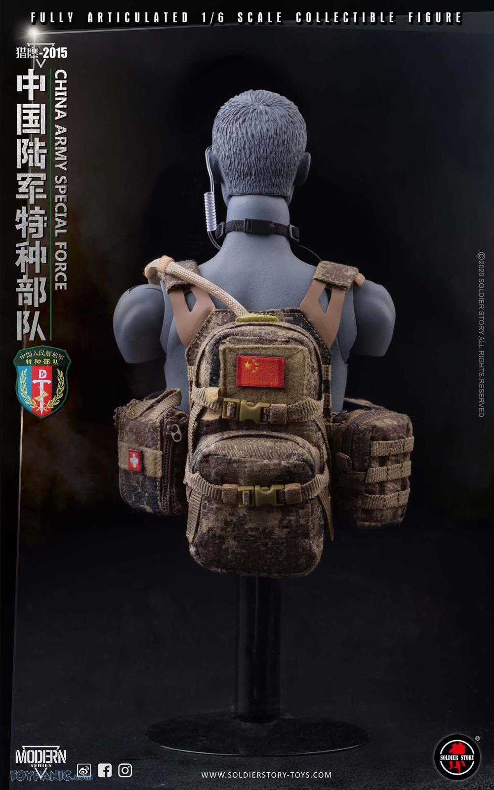 NEW PRODUCT: Soldier Story: 1/6 PLA Army Special Force Falcon 2015 Collectible Action Figure (SS-119) 24220225