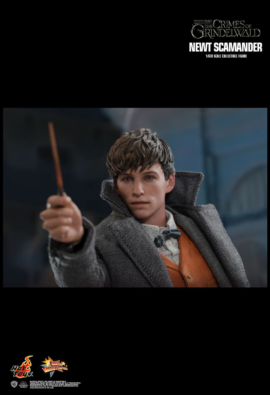 NEW PRODUCT: HOT TOYS: FANTASTIC BEASTS: THE CRIMES OF GRINDELWALD NEWT SCAMANDER 1/6TH SCALE COLLECTIBLE FIGURE 2430