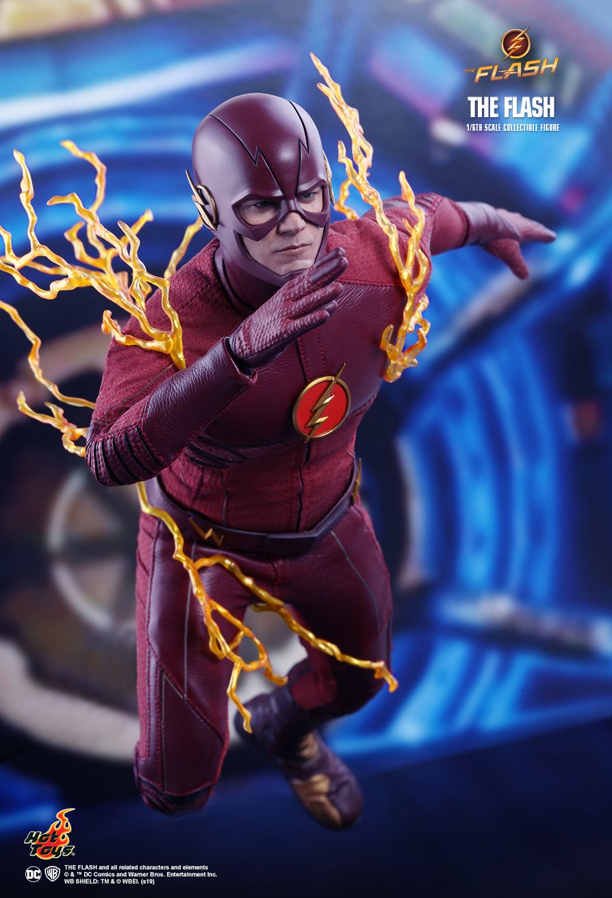 NEW PRODUCT HOT TOYS THE FLASH THE FLASH 1/6TH SCALE COLLECTIBLE FIGURE