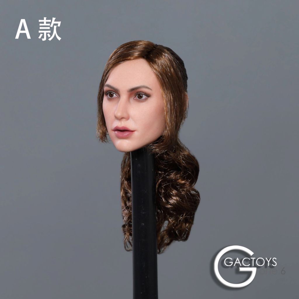 Beauty - NEW PRODUCT: GACTOYS: 1/6 European beauty star head carving [A, B, C, D, 4 models] [GC034] 2467