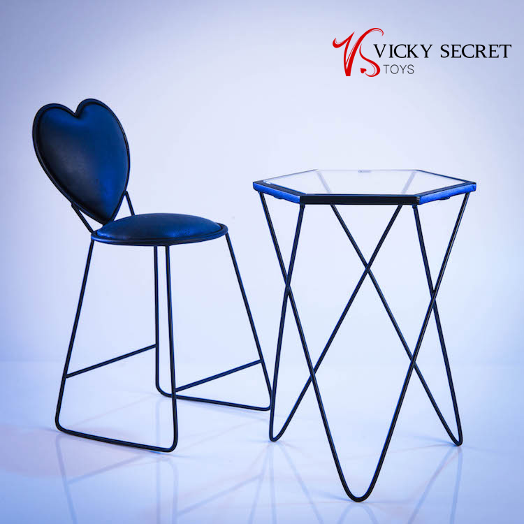 table - NEW PRODUCT: VSToys New Products: 1/6 Scene Series - Trend Table & Chair 18XG19# - Metallic Silicone Cushion 2511