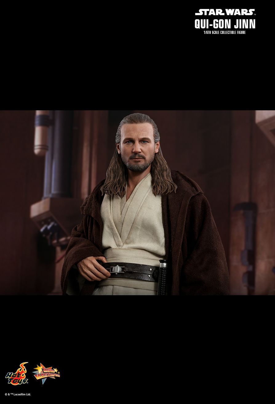 PhantomMenace - NEW PRODUCT: HOT TOYS: STAR WARS: EPISODE I - THE PHANTOM MENACE QUI-GON JINN 1/6TH SCALE COLLECTIBLE FIGURE 2536