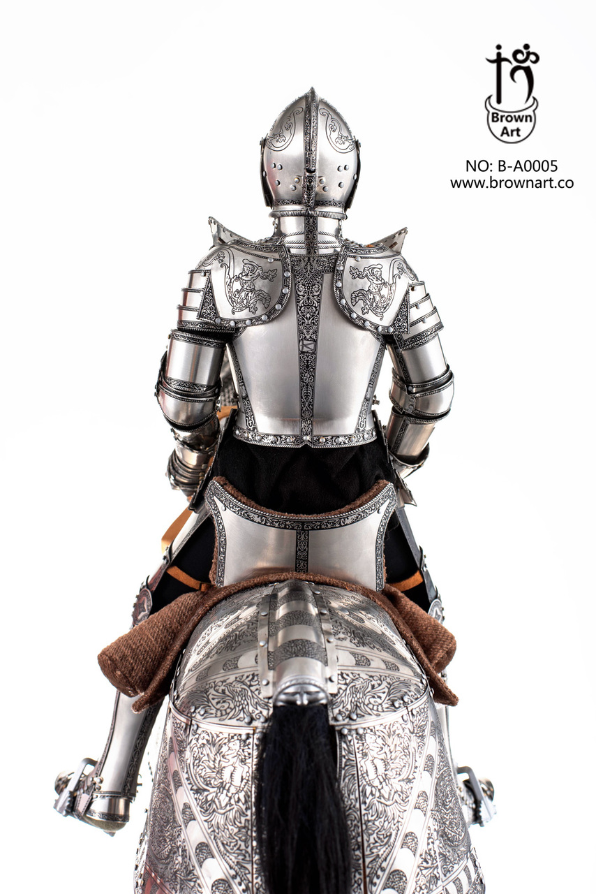 medieval - NEW PRODUCT: BROWN ART: THE DUKE OF SAXONY-COBURG 1548 1/6 SCALE ACTION FIGURE B-A0005M & WAR HORSE 1/6 SCALE ACTION FIGURE B-A0005H 2542