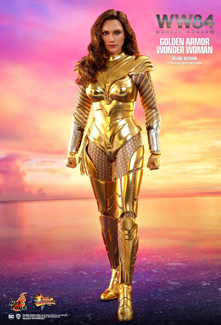 Movie - NEW PRODUCT: HOT TOYS: WONDER WOMAN 1984: GOLDEN ARMOR WONDER WOMAN 1/6TH SCALE COLLECTIBLE FIGURE (Standard & Deluxe Versions) 2578