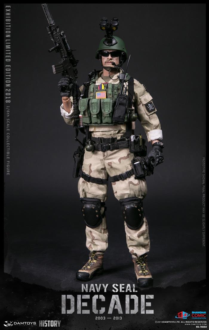 78060 - NEW PRODUCT: Dam Toys 1/6th scale A Decade of Navy Seal 2003-2013 12-inch Military Action Figure 259