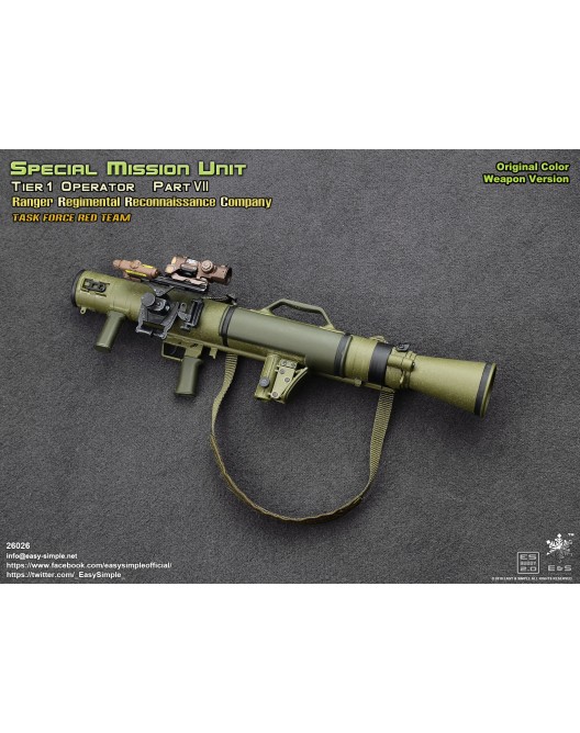 modernmilitary -  NEW PRODUCT: Easy & Simple: Tier 1 SMU Part VII Ranger Regimental Reconnaissance Company Figure (Original Color Weapon) 26026-34