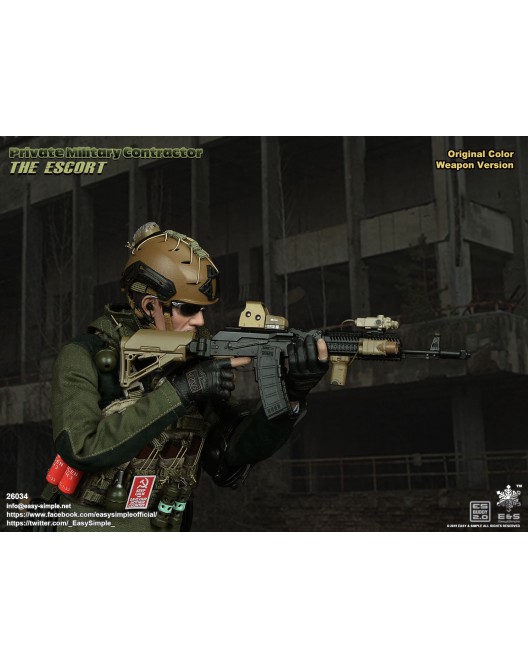 PMC - NEW PRODUCT: Easy&Simple (26034A) 1/6 Scale PMC The Escort (Original weapon color Ver) and (26034B) (Camo weapon color Ver) 26034-22