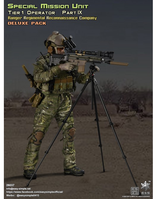 ModernMilitary - NEW PRODUCT: Easy & Simple: 26037 1/6 Scale Tier1 SMUPart IX Ranger Regimental Reconnaissance Company 26037-11