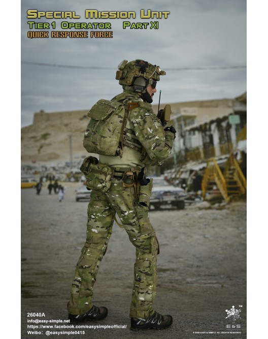 modernmilitary - NEW PRODUCT: Easy&Simple 26040A 1/6 Scale SMU Tier 1 Operator Part XI Quick Response Force 26040a12