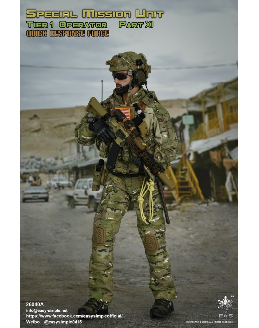 modernmilitary - NEW PRODUCT: Easy&Simple 26040A 1/6 Scale SMU Tier 1 Operator Part XI Quick Response Force 26040a13