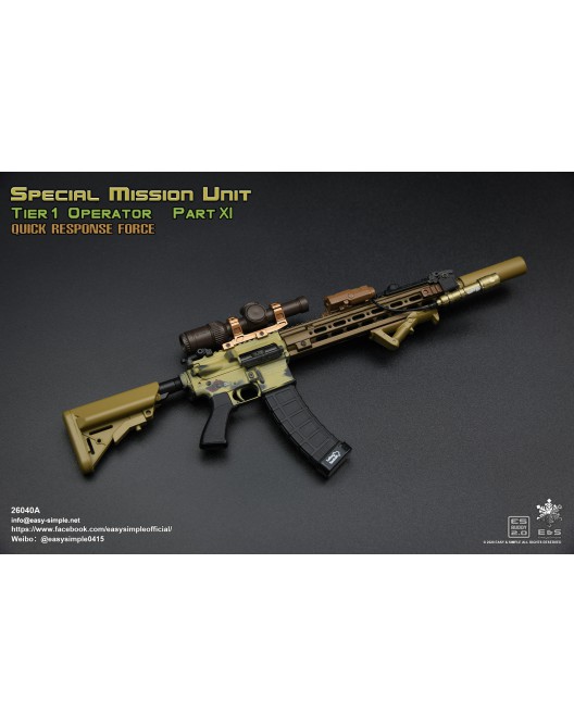 ModernMilitary - NEW PRODUCT: Easy&Simple 26040A 1/6 Scale SMU Tier 1 Operator Part XI Quick Response Force 26040a43