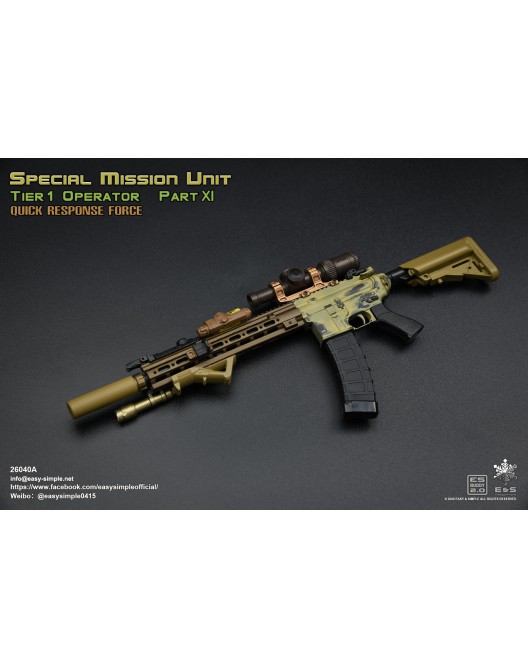 NEW PRODUCT: Easy&Simple 26040A 1/6 Scale SMU Tier 1 Operator Part XI Quick Response Force 26040a44