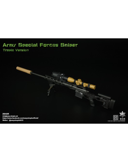 NEW PRODUCT: Easy&Simple: 26042R 1/6 Scale Army Special Forces Sniper Tropic Version 26042r41