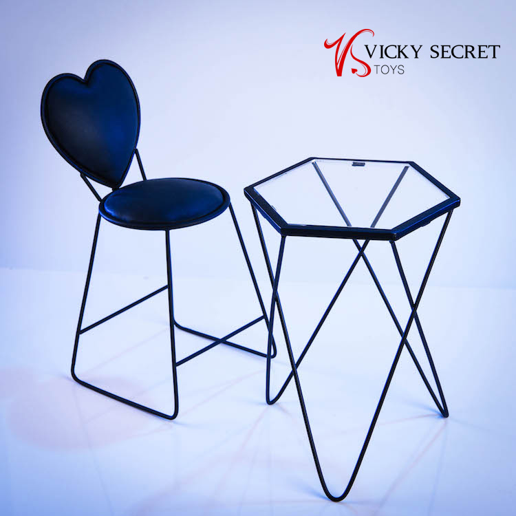 diorama - NEW PRODUCT: VSToys New Products: 1/6 Scene Series - Trend Table & Chair 18XG19# - Metallic Silicone Cushion 2611