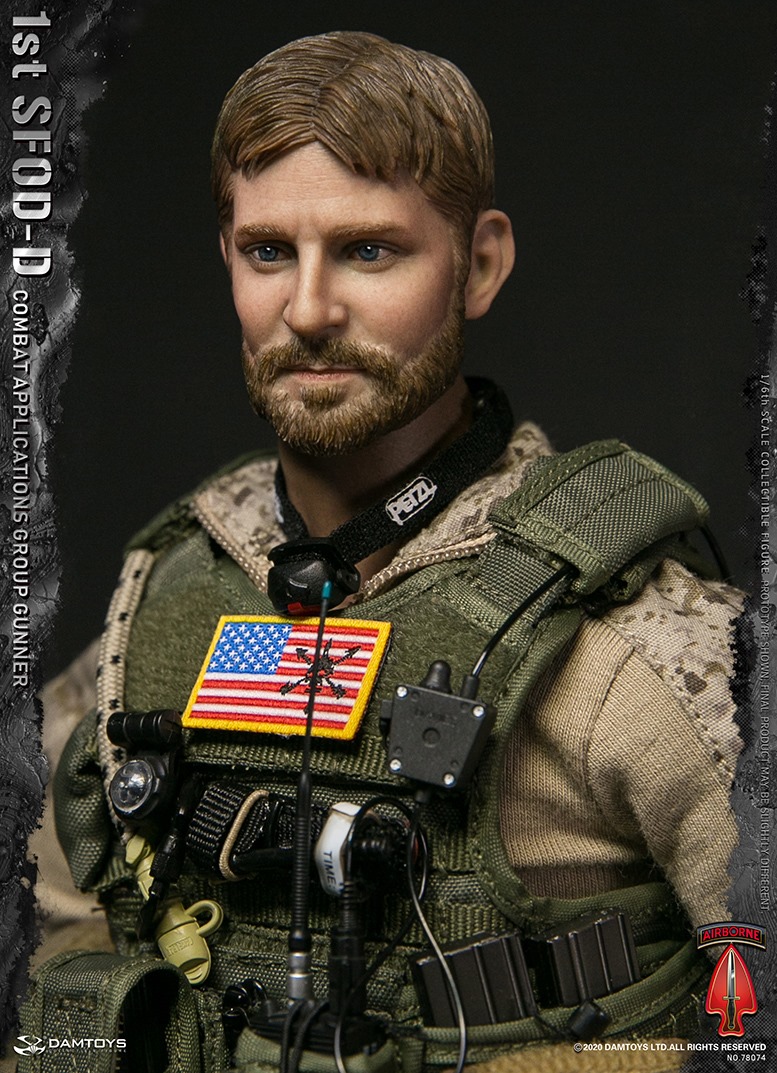 ModernMilitary - NEW PRODUCT: DAMTOYS 1/6 1st SFOD-D Combat Applications Group GUNNER Action Figure 2641