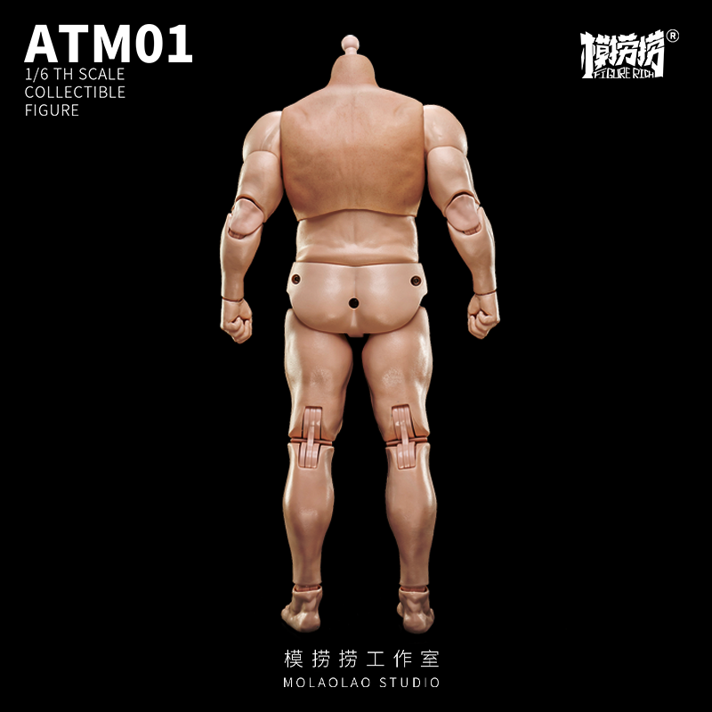 NEW PRODUCT: Molaolao Studio: 1/6 Male Stout Body Standard Version (ATM01) & Tattoo Version (ATM01-1) 26620214