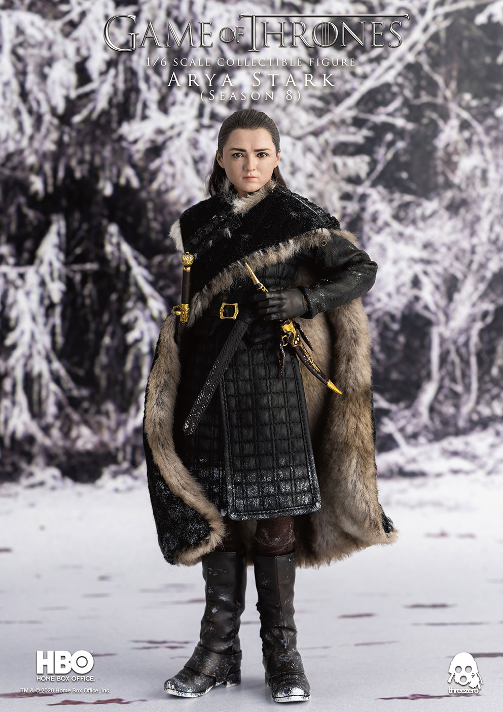 gameofthrones - NEW PRODUCT: ThreeZero: Game of Thrones – 1/6 Arya Stark (Season 8) 2675